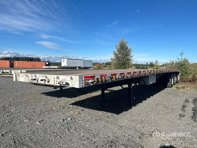 1995 Wilson 48 ft Tri/A Pritsche Anhänger