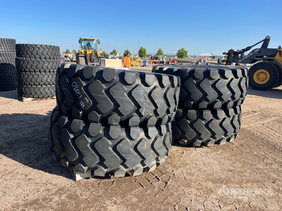 Quantity of (4) 29.5x25 Wheel Loader L3 Tyres (Unused)