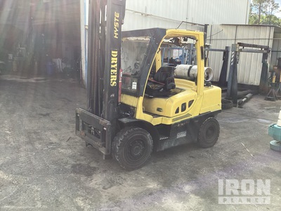 2018 Hyster H80FT 8000 lb Pneumatic Tire Forklift