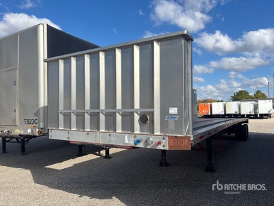 1999 Wabash FLCVHCM 48 ft T/A Flatbed Trailer