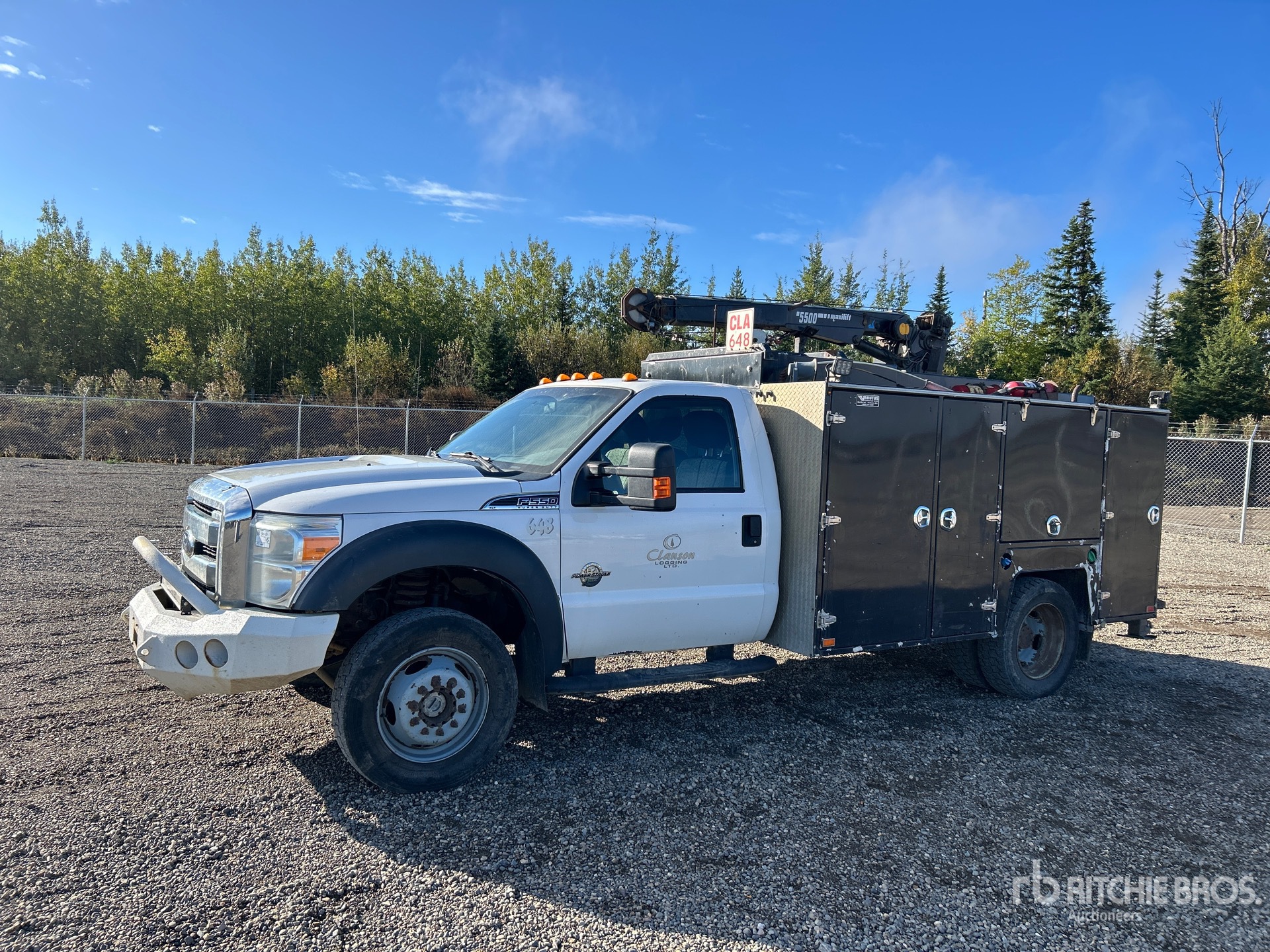 2013 Ford F-550 4x4 Service Truck