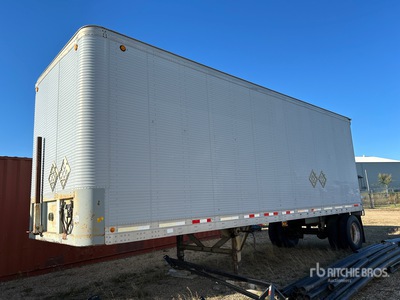 1995 Fruehauf 28 ft x 102 in S/A Van Trailer