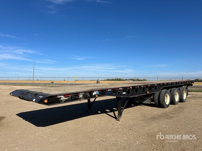 2006 Edmonton Trailers 40 ft Tri/A Flatbed 油田用フロートトレイラー