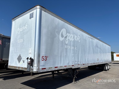 2009 Vanguard MaxCube 53 ft x 102 in T/A Rimorchio furgonato