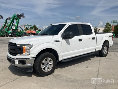 2018 Ford F-150 XL 4x4 Crew Cab Pickup