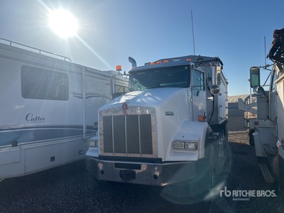 2009 Kenworth T800 12x4 Simple 16 Five Axle Dump Truck (Inoperable)