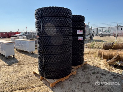 Quantity of (16) 11R24.5 Tires (Unused)