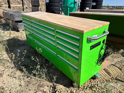 6 ft 15-Drawer Banco de trabajo (Unused)