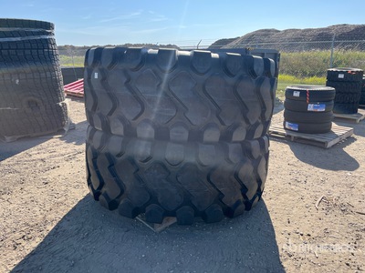 Quantity of (2) Beaver 29.5x25 Tires (Unused)