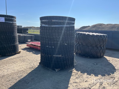 Quantity of (4) Beaver 20.5R25 Radial Winter Tires (Unused)
