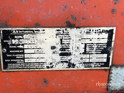 2014 JLG 600S Diesel Telescopic Boom Lift