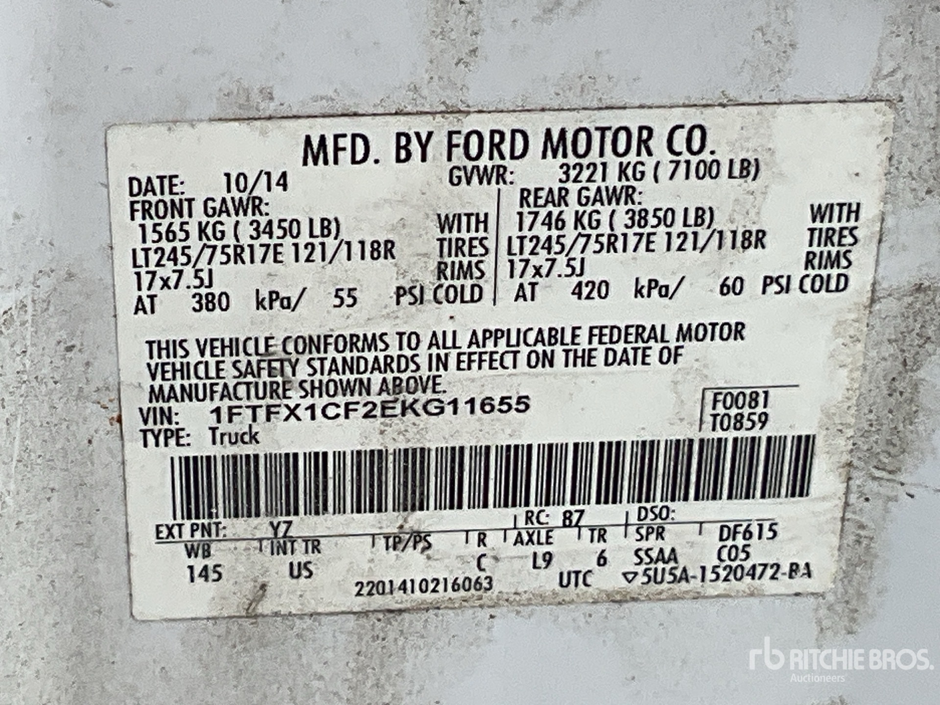 2014 Ford F-150 4x2 Extended Cab Pickup