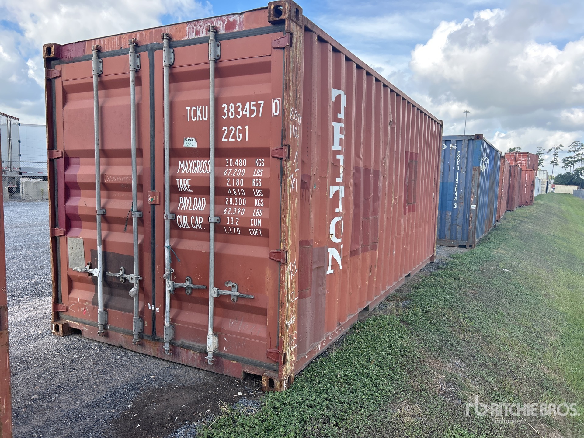 20 ft Standard Storage Container