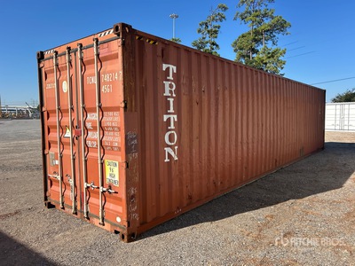 40 ft High Cube حاويات تخزين