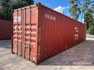 40 ft High Cube حاويات تخزين