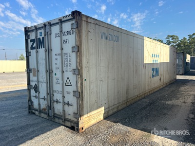 40 ft High Cube Refrigerated حاويات تخزين