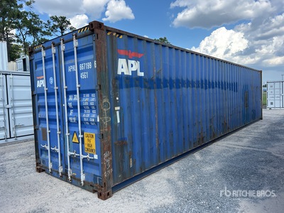 40 ft High Cube حاويات تخزين