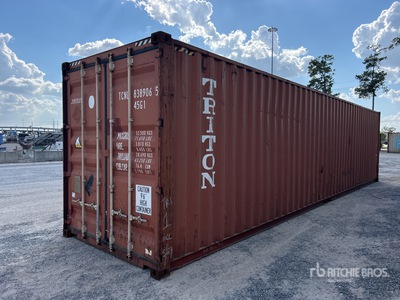 40 ft High Cube حاويات تخزين