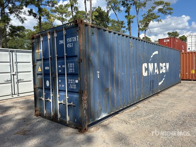 40 ft High Cube حاويات تخزين