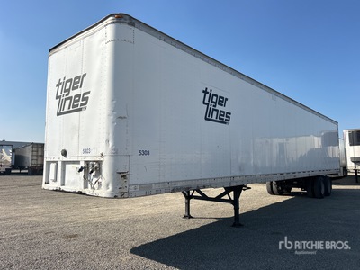 1988 Fruehauf 48 ft x 102 in T/A Rimorchio furgonato