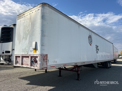 1990 Fruehauf FB9 1.5 53 ft x 102 in T/A Rimorchio furgonato