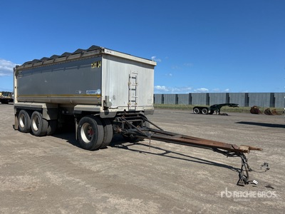 2003 Muscat 6 m Super Dog Remorque à benne basculante arrière