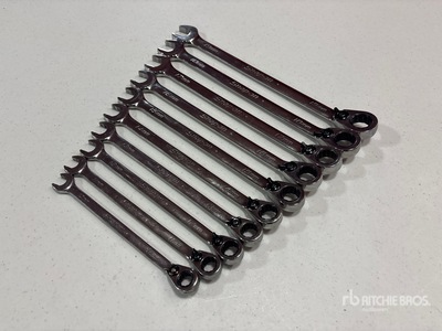 Snap-On 10 pcs Ratcheting Metric Wrench Set
