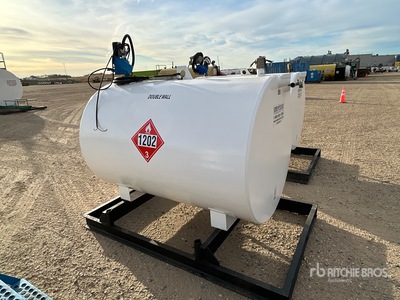 Clemer Steel Craft 2200 L Skid Mounted Tanque de combustible