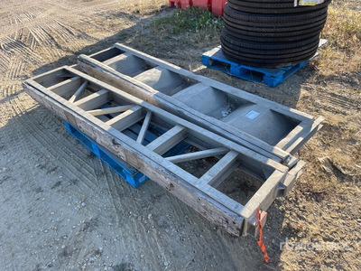 Quantity of (2) 18 in Load Risers