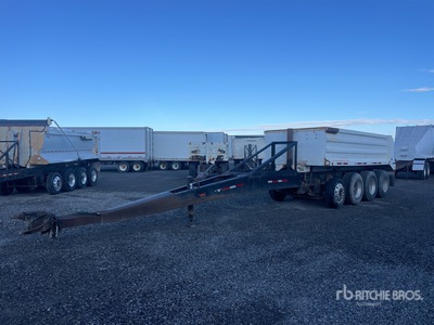 1997 18 ft Quad/A Pup Pup Dump Trailer