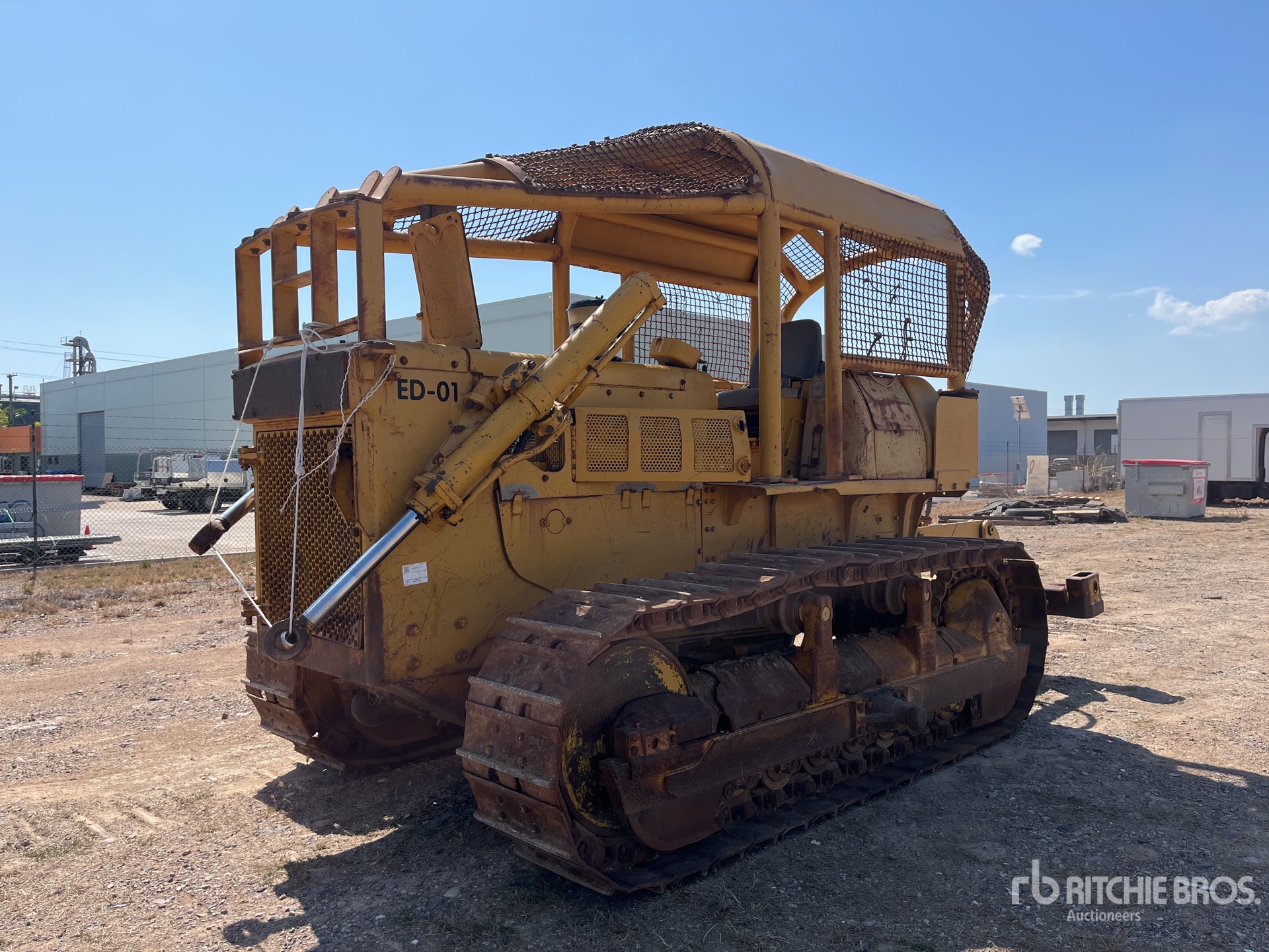 1978 Komatsu D65E-2 Spycharka gąsienicowa