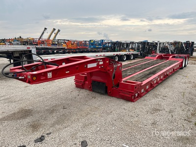 2000 Trail King TK70HDG-4 T/A Removable Gooseneck Lowboy Trailer