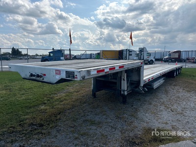 2020 Benson 524 A 53 ft Tri/A ステップデッキトレーラー