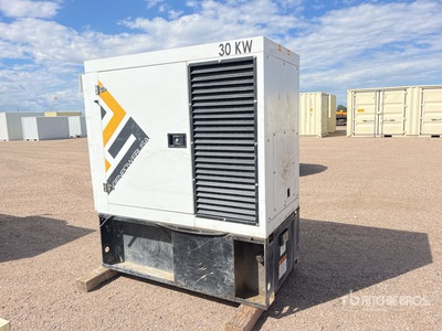 2018 General 30 kW Skid-Mounted Generador