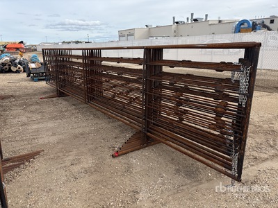 Quantity of (10) 24 ft x 4 ft 9 in Livestock Panel