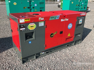 2025 Ashita GFS-80 80 kVA Skid-Mounted Planta de Luz (Sin Usar) / Generator set (Unused)