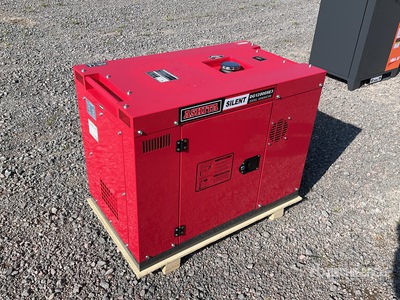 2025 Ashita DG12000SE3 10.5 kVA Skid-Mounted Planta de Luz (Sin Usar) / Generator set (Unused)
