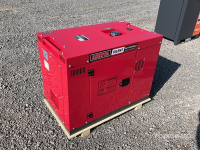 2025 Ashita DG12000SE3 10.5 kVA Skid-Mounted Planta de Luz (Sin Usar) / Generator set (Unused)