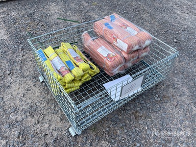 Quantity of (28) 2025 Junda 3T-2M,  6T-8M Lote de Eslingas Planas (Sin Usar) / Sling (Unused)