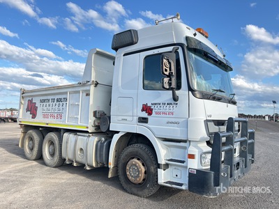 2012 Mercedes-Benz ACTROS 2660 6x4 Camion à benne tandem