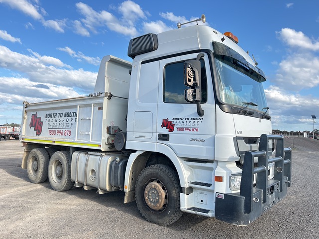 2012 Mercedes-Benz Actros 2660 6x4 Tipper Truck