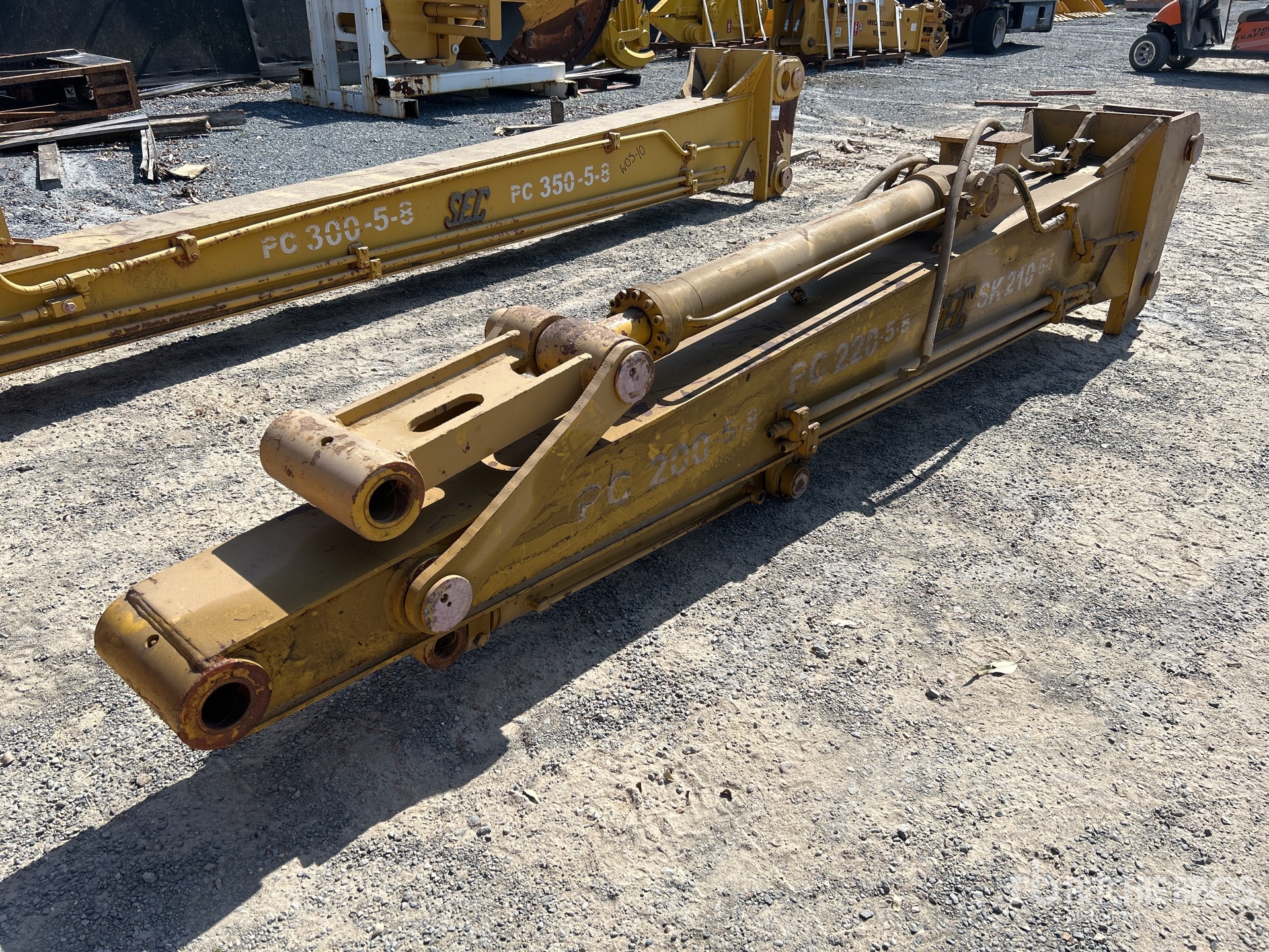 SEC Q/C 3M Extension Boom Attacco per escavatore - Fits 20 -22 Ton