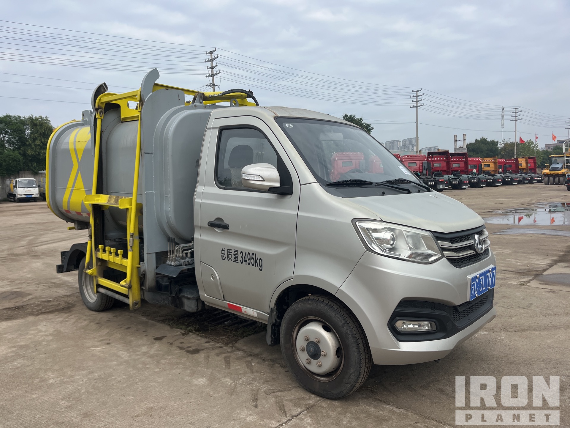 2021 CHANGAN DXA5031ZZZA6 4x2 Side Loader Waste Collection