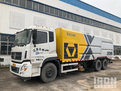 2019 XCMG XZJ5250TXSD5 on 2018 Dongfeng DFL1250A13 6x4 Sweeper Truck