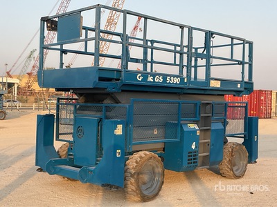 2007 Genie GS5390 4x4 Diesel Scissor Lift