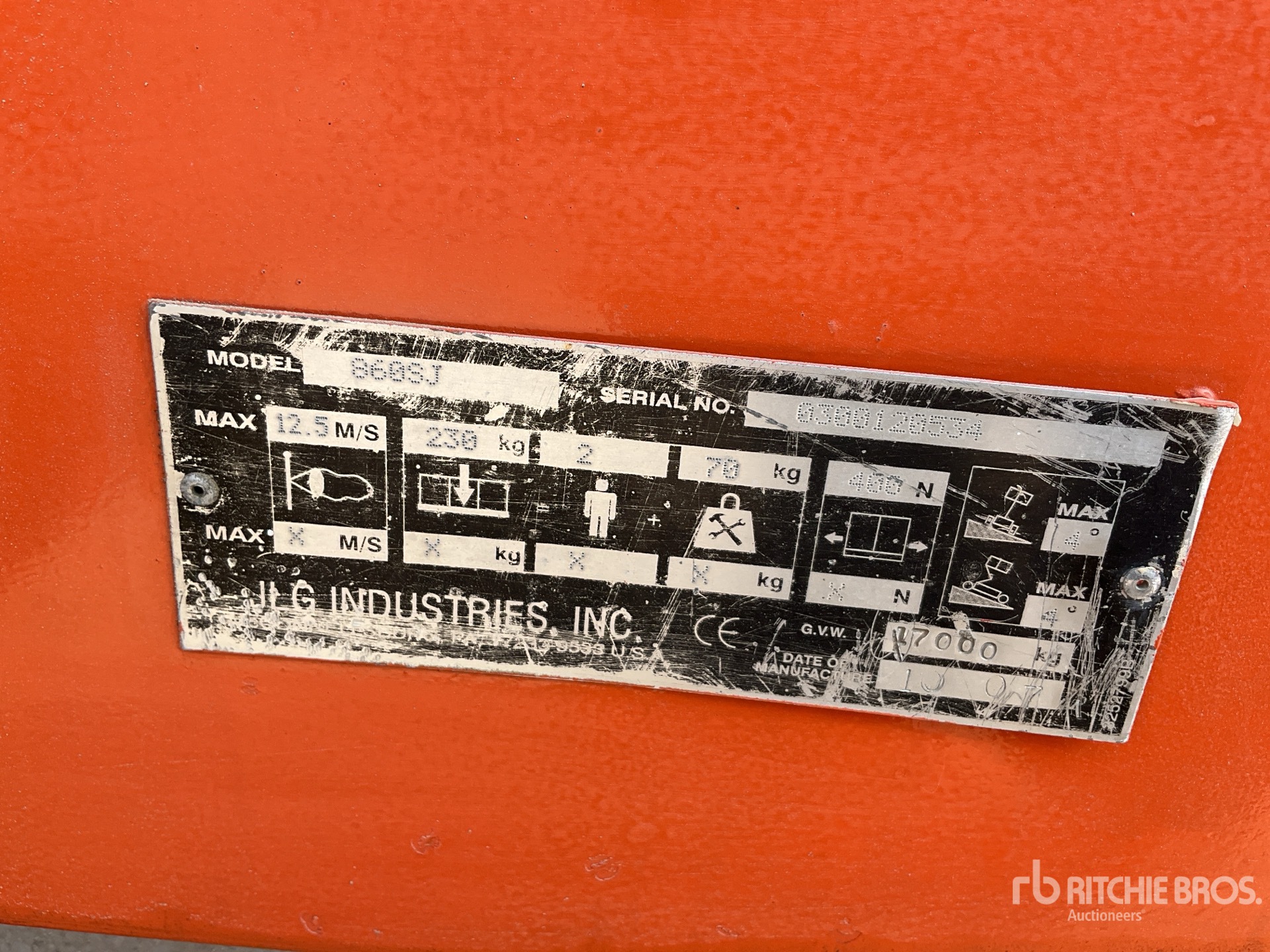 2007 JLG 860SJ 4WD Diesel Telescopic Boom Lift