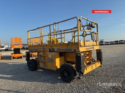 2007 Haulotte H12SX Diesel Elevador de tijera (Inoperable)