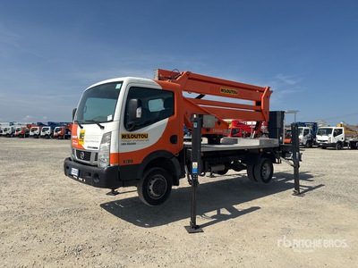 CTE ZED 21JH 21 m on Nissan Cabstar Bucket Truck