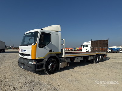 1999 Renault 22CXA1 6x2 Sleeper Flatbed Truck