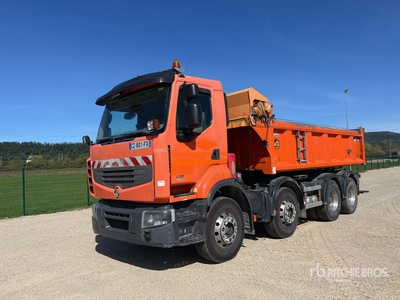 2013 Renault 430DXI EEV 8x4 Camion Benne Tri/A Dump Truck